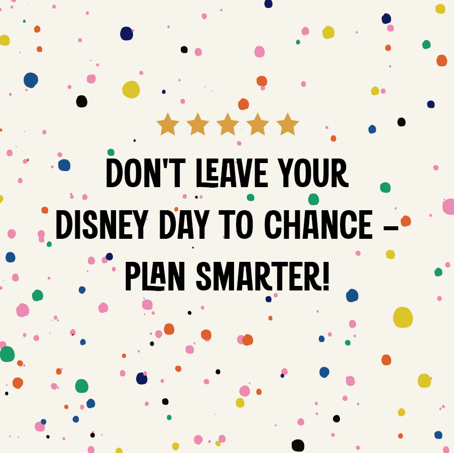 FREE Friction-Free Disney Itinerary (Digital Download)